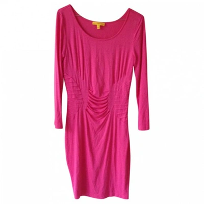 Pre-owned Catherine Malandrino Pink Viscose Dress