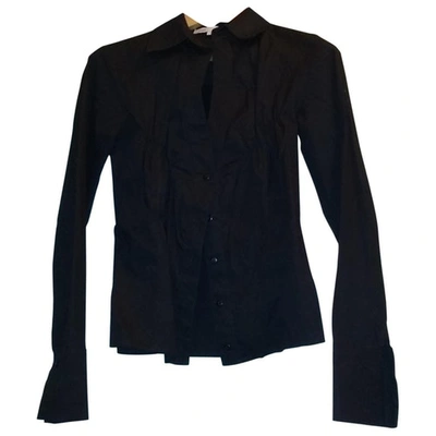 Pre-owned Maje Black Cotton Top
