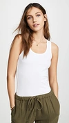 SPLENDID 1X1 TANK TOP WHITE,SPLEN20534