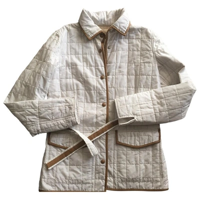 Pre-owned Fay White Cotton Jacket