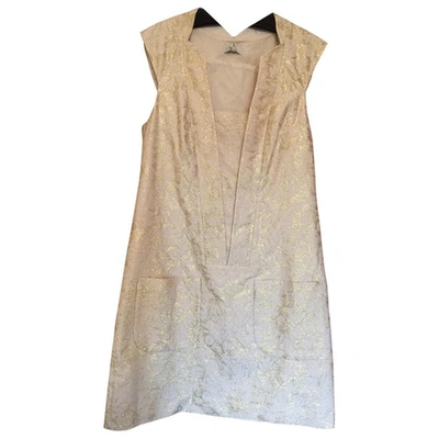 Pre-owned Hoss Intropia Beige Cotton Dress