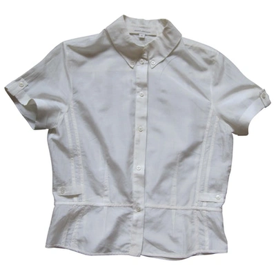 Pre-owned Marc Jacobs Ecru Cotton Top