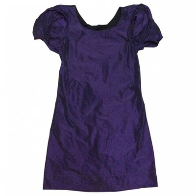 Pre-owned See By Chloé Purple Polyester Dress