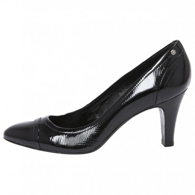 Pre-owned Hugo Boss Black Patent Leather Heels