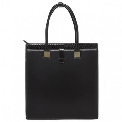 Pre-owned Linda Farrow Black Leather Handbag