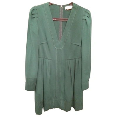 Pre-owned Sonia By Sonia Rykiel Green Polyester Dress