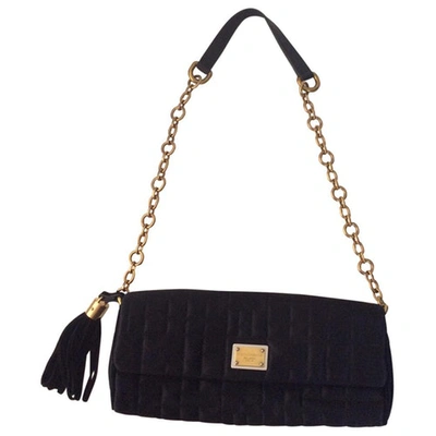 Pre-owned Dolce & Gabbana Black Silk Handbag