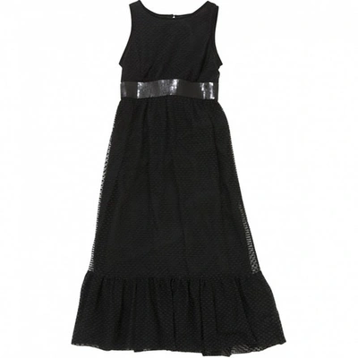 Pre-owned Manoush Black Cotton Dress
