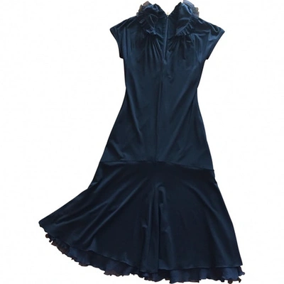 Pre-owned Roberto Cavalli Black Dress
