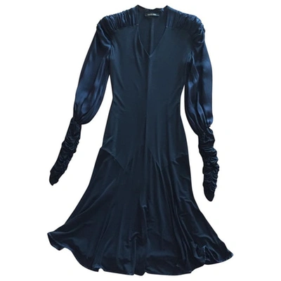 Pre-owned Roberto Cavalli Black Dress