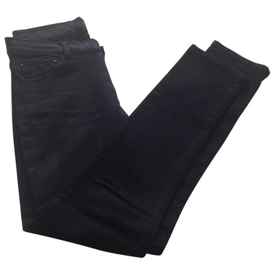 Pre-owned The Kooples Blue Cotton - Elasthane Jeans