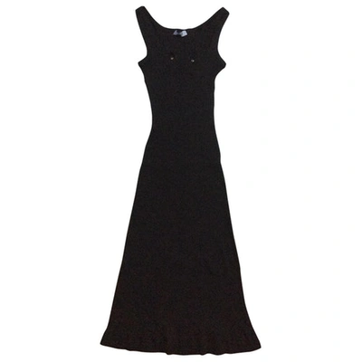 Pre-owned Moschino Cheap And Chic Black Cotton Dress