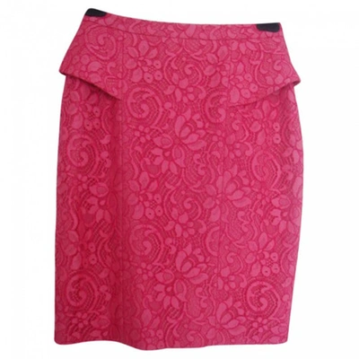 Pre-owned Jason Wu Pink Wool Skirt