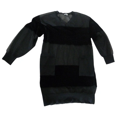 Pre-owned Surface To Air Black Viscose Dress
