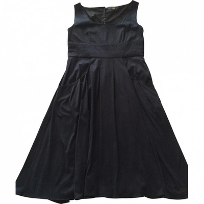 Pre-owned Fendi Black Cotton Dress