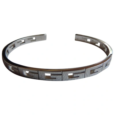 Pre-owned Gucci Silver White Gold Bracelet