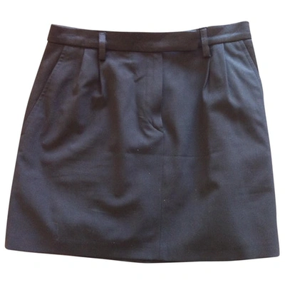 Pre-owned Barbara Bui Black Silk Skirt