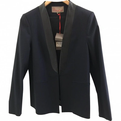 Pre-owned Space Style Concept Blue Silk Jacket