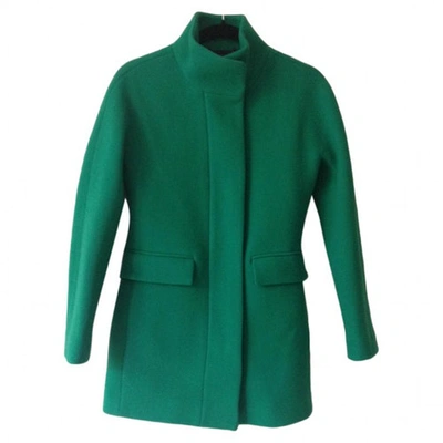 Pre-owned Jcrew Green Wool Coat