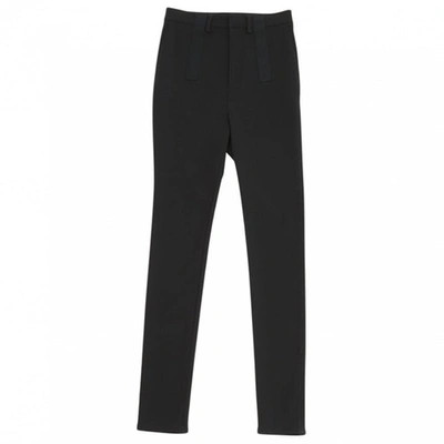Pre-owned Givenchy Pants In Black