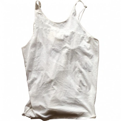 Pre-owned Isabel Marant White Cotton Top