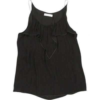 Pre-owned Nina Ricci Black Polyester Top