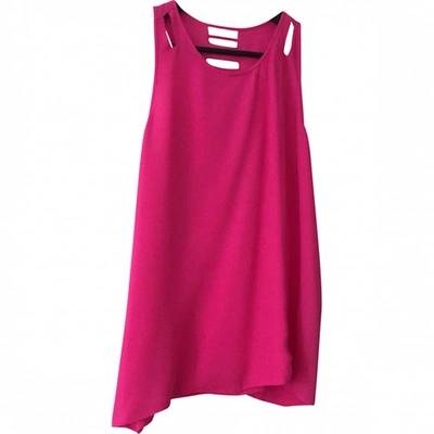 Pre-owned Gat Rimon Pink Viscose Top