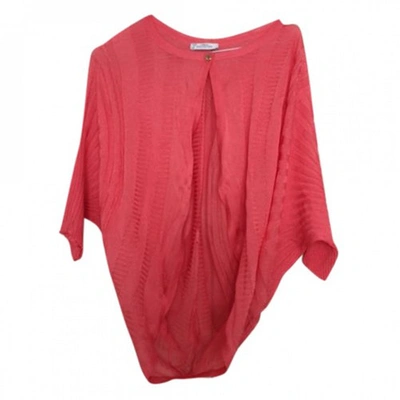 Pre-owned Versace Pink Viscose Knitwear