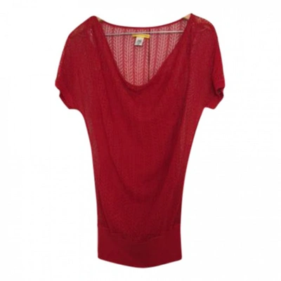 Pre-owned Catherine Malandrino Red Viscose Knitwear