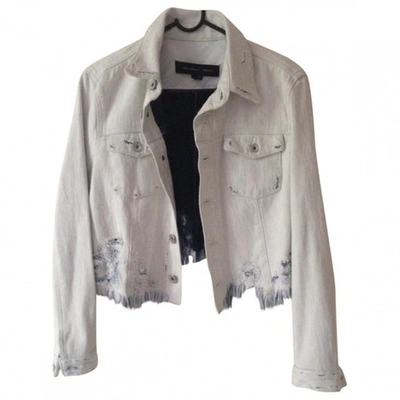 Pre-owned Theyskens' Theory White Cotton Jacket
