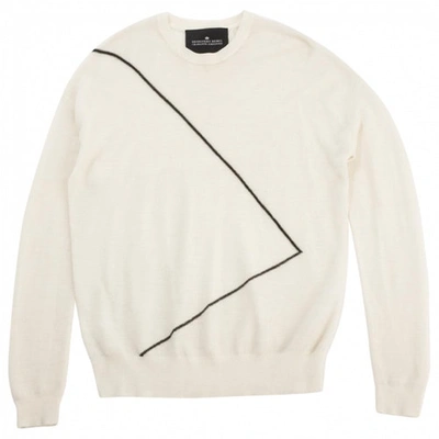 Pre-owned Designers Remix White Wool Knitwear
