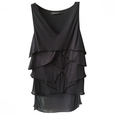 Pre-owned Givenchy Black Viscose Top