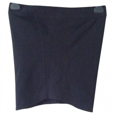 Pre-owned Helmut Lang Black Cotton Skirt