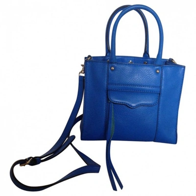 Pre-owned Rebecca Minkoff Rebecca Mincoff  Blue Leather Bag
