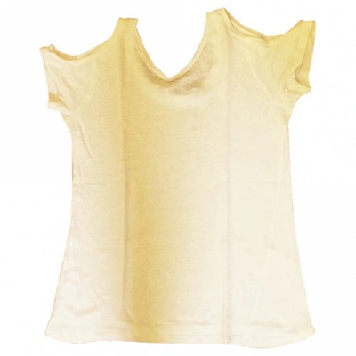 Pre-owned Sandro Top In White