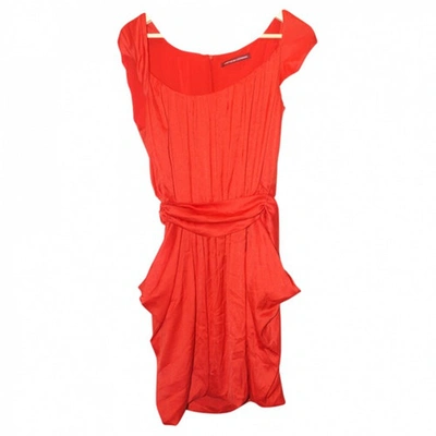 Pre-owned Comptoir Des Cotonniers Red Polyester Dress