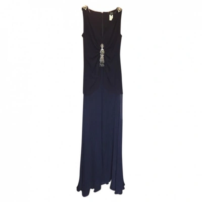 Pre-owned Azzaro Dress In Blue