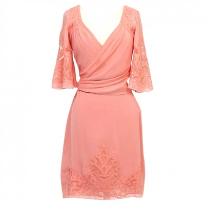 Pre-owned Temperley London Pink Silk Dress