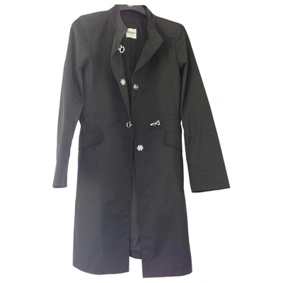 Pre-owned Cinzia Rocca Trench Coat It40 In Black