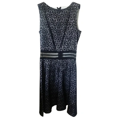 Pre-owned Blumarine Lace Dress In Black