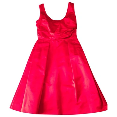 Pre-owned Prada Dress In Red