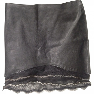 Pre-owned Jay Ahr Skirt In Black