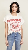 MADEWORN Ramones 1979 Rock 印花 T 恤,MWORN30005