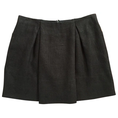 Pre-owned Chloé Black Cotton Skirt