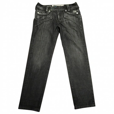 Pre-owned April77 Black Cotton Jeans