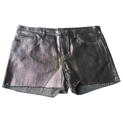 Pre-owned American Retro Shorts In Silver