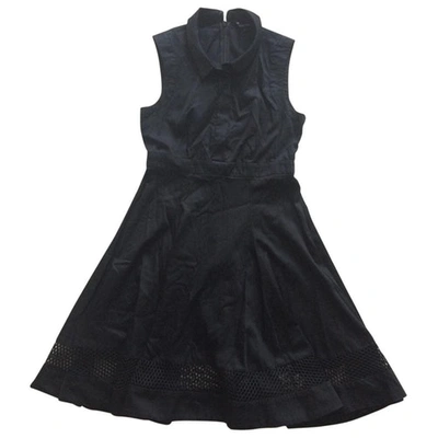 Pre-owned Tara Jarmon Black Cotton Dress