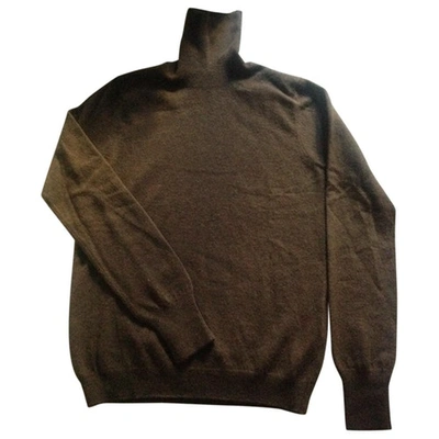 Pre-owned Cruciani Brown Cashmere Knitwear