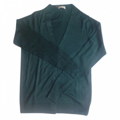 Pre-owned Cruciani Green Cashmere Knitwear