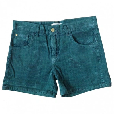 Pre-owned Roseanna Green Cotton Shorts